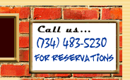 Call us at Frenchie's for room reservvations 734-483-5230